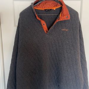 Orvis XXL Trout bum quilted button up